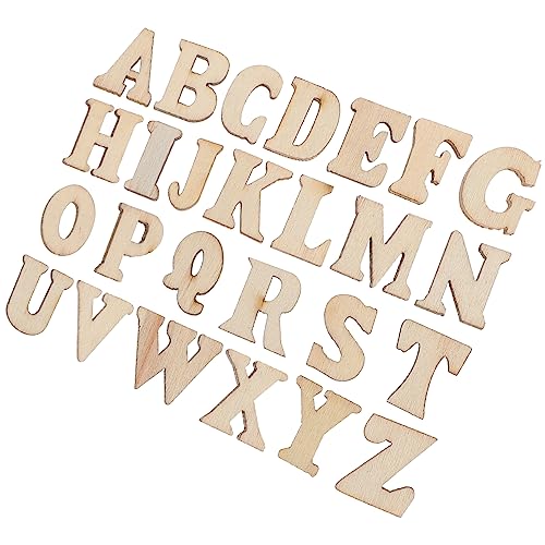 OHPHCALL 200 Stück Diy Holzscheiben mit Englischen Buchstaben Natürliche Holzverzierungen für Bastelprojekte Scrapbooking und Dekoration pro Packung OHPHCALL 200 Stück Diy Holzscheiben mit Englischen Buchstaben Natürliche Holzverzierungen für Bastelprojekte Scrapbooking und Dekoration pro Packung von OHPHCALL