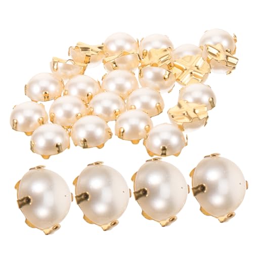 OHPHCALL 200Stücke Nähperlen mit Goldkrallen Kreuzperlen für DIY Kleidung Hochwertiges Zubehör für Kunsthandwerk Glänzende Dekorationen für Designs OHPHCALL 200Stücke Nähperlen mit Goldkrallen Kreuzperlen für DIY Kleidung Hochwertiges Zubehör für Kunsthandwerk Glänzende Dekorationen für Designs von OHPHCALL