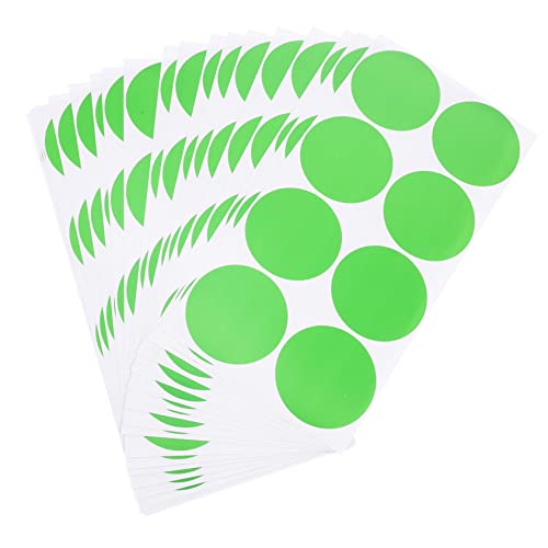 OHPHCALL 20Blätter Farbige Runde Punktaufkleber Selbstklebende für DIY Beschriftungen Büroorganisation und Markierung von Dokumenten Leere Aufkleber Beschriften OHPHCALL 20Blätter Farbige Runde Punktaufkleber Selbstklebende für DIY Beschriftungen Büroorganisation und Markierung von Dokumenten Leere Aufkleber Beschriften von OHPHCALL