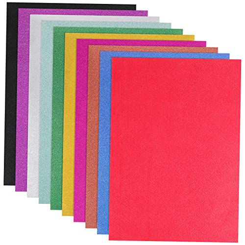 OHPHCALL 20Blätter Glitzerndes Selbstklebendes Kartonpapier Farbiges Bastelpapier für DIY Projekte für Einladungskarten und Scrapbooking Vielseitig Einsetzbar und Leicht OHPHCALL 20Blätter Glitzerndes Selbstklebendes Kartonpapier Farbiges Bastelpapier für DIY Projekte für Einladungskarten und Scrapbooking Vielseitig Einsetzbar und Leicht von OHPHCALL