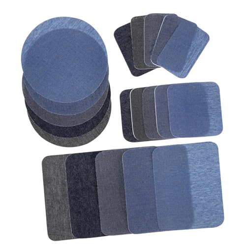 OHPHCALL 20Stücke Aufbügel Patches für Jeans und Kleidung Langlebige Nahtlose Reparaturflicken für Vielseitige Anwendungen Einfach Anzuwenden für Kreative Projekte OHPHCALL 20Stücke Aufbügel Patches für Jeans und Kleidung Langlebige Nahtlose Reparaturflicken für Vielseitige Anwendungen Einfach Anzuwenden für Kreative Projekte von OHPHCALL