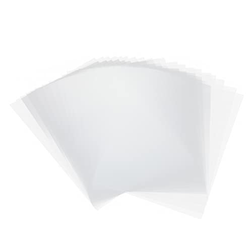 OHPHCALL 20Stücke Transparentpapier Klarer Tintenstrahlfilm für Fotografie Hochtransparente Druckfolie für DIY Projekte und Kunsthandwerk Kompatibel mit Allen von OHPHCALL
