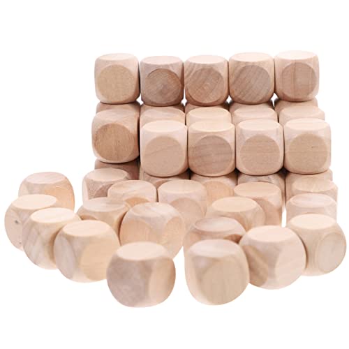 OHPHCALL 20Stücke Unfertige Holzblöcke Seitige Leere Holzwürfel für DIY Bastelprojekte und Handwerksideen für Familienaktivitäten OHPHCALL 20Stücke Unfertige Holzblöcke Seitige Leere Holzwürfel für DIY Bastelprojekte und Handwerksideen für Familienaktivitäten von OHPHCALL