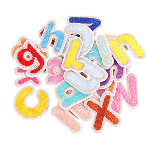 OHPHCALL 26Stücke Gestickte Patches Aufnäher zum Aufbügeln für Kleidung Taschen und DIY Projekte Alphabet Applikationen für Designs OHPHCALL 26Stücke Gestickte Patches Aufnäher zum Aufbügeln für Kleidung Taschen und DIY Projekte Alphabet Applikationen für Designs von OHPHCALL