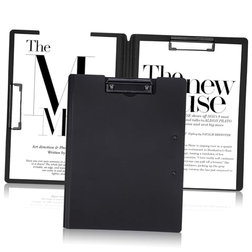 OHPHCALL 2Stücke Faltbares Klemmbrett Dokumenten Organizer mit Dual Clip Design für Büro Schule und Präsentationen Tragbar OHPHCALL 2Stücke Faltbares Klemmbrett Dokumenten Organizer mit Dual Clip Design für Büro Schule und Präsentationen Tragbar von OHPHCALL