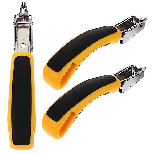 OHPHCALL 3 Stück Teiliges Staple Remover mit Kunststoffgriff Ergonomischer Nagelzieher für Möbel und Büro Hebelwerkzeug zum Schnellen Entfernen von Klammern und Nägeln Komfortabel und OHPHCALL 3 Stück Teiliges Staple Remover mit Kunststoffgriff Ergonomischer Nagelzieher für Möbel und Büro Hebelwerkzeug zum Schnellen Entfernen von Klammern und Nägeln Komfortabel und von OHPHCALL