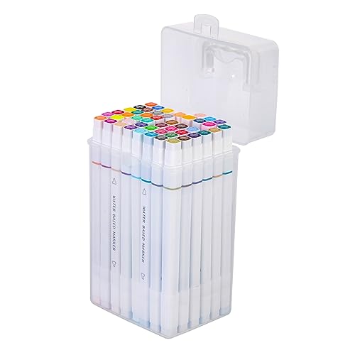 OHPHCALL 48Stücke Zeichenmarker Stifte Multifunktionale Doppelseitige Marker Farben für Zeichnen DIY Projekte für Erwachsene Ergonomisches Design OHPHCALL 48Stücke Zeichenmarker Stifte Multifunktionale Doppelseitige Marker Farben für Zeichnen DIY Projekte für Erwachsene Ergonomisches Design von OHPHCALL