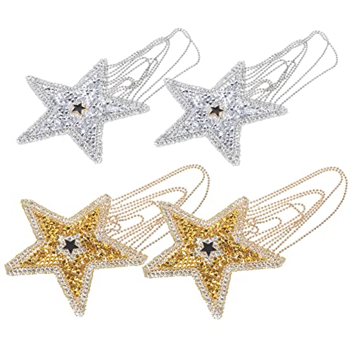 OHPHCALL 4Stücke Dekorative Patches für Kleidung DIY Aufnäher mit Strass und Quasten Aufbügelbare Flicken für Jacken Hüte Taschen und Mehr Vielseitige Stoffflicken zur Individuellen OHPHCALL 4Stücke Dekorative Patches für Kleidung DIY Aufnäher mit Strass und Quasten Aufbügelbare Flicken für Jacken Hüte Taschen und Mehr Vielseitige Stoffflicken zur Individuellen von OHPHCALL