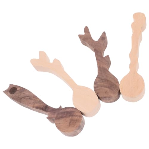 OHPHCALL 4stücke Holzrohlinge Zum Löffel Schnitzen Unfertige Holzblanks Für Holzschnitzerei Geeignet Für Anfänger Und Bastelbegeisterte Aus Buchen Und Walnussholz Für Kreative OHPHCALL 4stücke Holzrohlinge Zum Löffel Schnitzen Unfertige Holzblanks Für Holzschnitzerei Geeignet Für Anfänger Und Bastelbegeisterte Aus Buchen Und Walnussholz Für Kreative von OHPHCALL