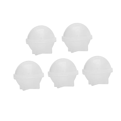 OHPHCALL 5 Stück Teiliges Silikon Kugel Mold für Epoxidharz DIY Schmuckherstellung Manuelle Accessoires für Fondant und Tortendekoration OHPHCALL 5 Stück Teiliges Silikon Kugel Mold für Epoxidharz DIY Schmuckherstellung Manuelle Accessoires für Fondant und Tortendekoration von OHPHCALL