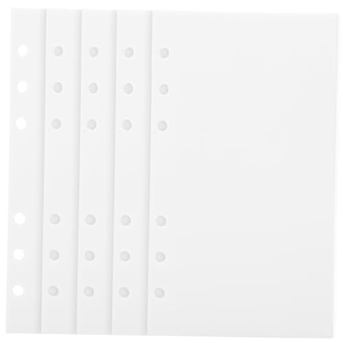 OHPHCALL 5 Stück kleine Budgettasche budgetbuch budget buch budget book budget organizer budget-planer Geldbeutel-Budgetordner Notizbuch kleine Ordnertasche Kleiner Budgeteinsatz pp Weiß von OHPHCALL