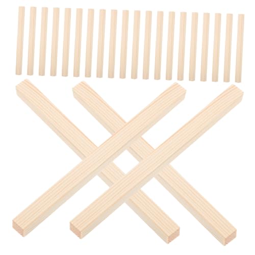 OHPHCALL 50Stücke Quadratische Holzdübel Unbehandeltem Holz für DIY Bastelprojekte Modellbau Miniaturen und Holzarbeiten OHPHCALL 50Stücke Quadratische Holzdübel Unbehandeltem Holz für DIY Bastelprojekte Modellbau Miniaturen und Holzarbeiten von OHPHCALL