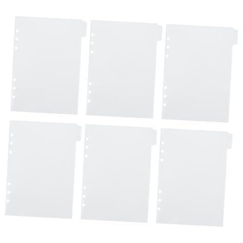 OHPHCALL 6 Blätter Teiliges Budget Binder Einlagen Taschen aus Robustem PP Wiederverwendbare Transparente Einstecktaschen für Budgetplaner Vielseitige Aufbewahrung von Belegen und Karten OHPHCALL 6 Blätter Teiliges Budget Binder Einlagen Taschen aus Robustem PP Wiederverwendbare Transparente Einstecktaschen für Budgetplaner Vielseitige Aufbewahrung von Belegen und Karten von OHPHCALL