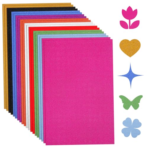 OHPHCALL 60Blätter Glitzerkarten Gemischte M² Bastelkarton für Scrapbooking DIY Projekte Dekorationen Reißfest Glänzender Dicke Vielseitig Einsetzbar OHPHCALL 60Blätter Glitzerkarten Gemischte M² Bastelkarton für Scrapbooking DIY Projekte Dekorationen Reißfest Glänzender Dicke Vielseitig Einsetzbar von OHPHCALL