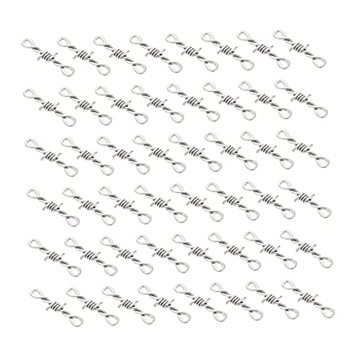OHPHCALL 60Stücke DIY Schmuckzubehör für Armbänder und Halsketten Charm Anhänger für Schmuckherstellung und Projekte Kompakt und Langlebig Perfektes von OHPHCALL