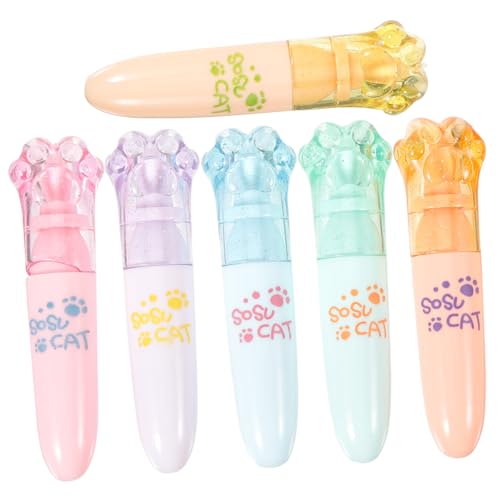 OHPHCALL 6Stücke Teiliges Cartoon Highlighter Marker für Buchmarker mit Doppeltem Kopf für Notizen und Tägliche Verwendung Bequemes Zubehör für Schule und Büro OHPHCALL 6Stücke Teiliges Cartoon Highlighter Marker für Buchmarker mit Doppeltem Kopf für Notizen und Tägliche Verwendung Bequemes Zubehör für Schule und Büro von OHPHCALL