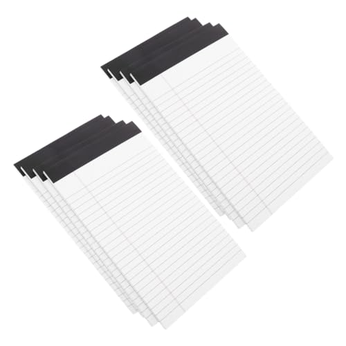OHPHCALL 8 Stück Teiliges Notizblock Liniert Abreißbar Weiß Multifunktional Leicht Tragbar für Büro und Alltag als To Do Planer und Memo Pad OHPHCALL 8 Stück Teiliges Notizblock Liniert Abreißbar Weiß Multifunktional Leicht Tragbar für Büro und Alltag als To Do Planer und Memo Pad von OHPHCALL