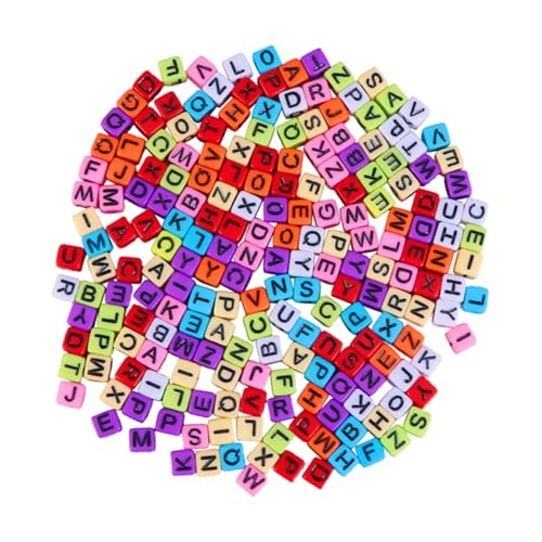 OHPHCALL 800 Stück DIY Eckige Buchstabenperlen in Bunten Farben Facettierte Acrylperlen zum Auffädeln für Armbänder Halsketten und Schmuckbasteln Zubehör für Kreative DIY Projekte OHPHCALL 800 Stück DIY Eckige Buchstabenperlen in Bunten Farben Facettierte Acrylperlen zum Auffädeln für Armbänder Halsketten und Schmuckbasteln Zubehör für Kreative DIY Projekte von OHPHCALL