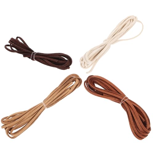 OHPHCALL 8Stücke Flache Kordel Weichem Kunstleder für DIY Armbänder und Schmuckherstellung Langlebig und Leicht zu Verarbeiten für Bastelprojekte und OHPHCALL 8Stücke Flache Kordel Weichem Kunstleder für DIY Armbänder und Schmuckherstellung Langlebig und Leicht zu Verarbeiten für Bastelprojekte und von OHPHCALL