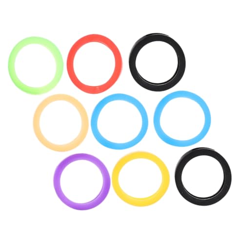OHPHCALL 9Stücke Silikon Schlüsselabdeckungen Flexible Schlüsselkappen für Hausschlüssel Farbige Schlüsselkennzeichnungen Einfache Anwendung und Tragbares Design für Schnelle OHPHCALL 9Stücke Silikon Schlüsselabdeckungen Flexible Schlüsselkappen für Hausschlüssel Farbige Schlüsselkennzeichnungen Einfache Anwendung und Tragbares Design für Schnelle von OHPHCALL