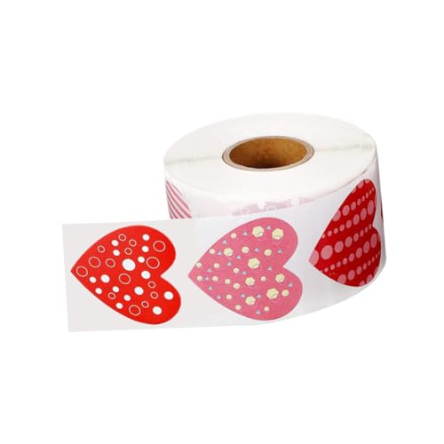 OHPHCALL Herzförmige Selbstklebende Aufkleber Valentinstag Sealing Stickers Romantische Herzlabels Für Hochzeit Scrapbooking DIY Geschenkdekoration OHPHCALL Herzförmige Selbstklebende Aufkleber Valentinstag Sealing Stickers Romantische Herzlabels Für Hochzeit Scrapbooking DIY Geschenkdekoration von OHPHCALL