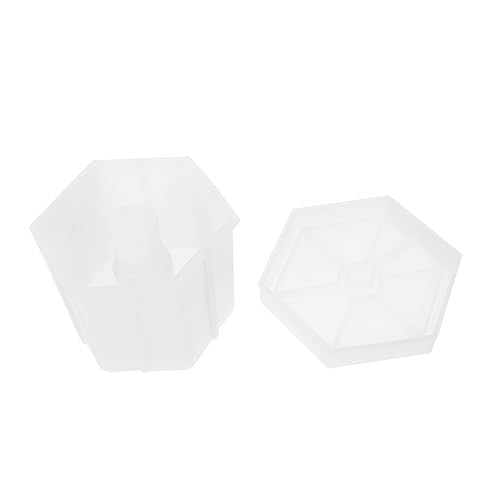 OHPHCALL Hexagon Silikonform für Epoxidharz DIY Gießform für Tischlampen und Dekorationen Wiederverwendbar Elastisch und Langlebig für Bastelprojekte und OHPHCALL Hexagon Silikonform für Epoxidharz DIY Gießform für Tischlampen und Dekorationen Wiederverwendbar Elastisch und Langlebig für Bastelprojekte und von OHPHCALL