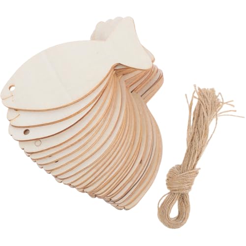 OHPHCALL Holz-Fisch-Ausschnitt 32 Stück Unvollendete Hölzerne Fisch-Hängeanhänger Leere Fisch-Geschenkchips Diy Scrapbooking Basteln Für Feiertage Hochzeit Geburtstagsfeier OHPHCALL Holz-Fisch-Ausschnitt 32 Stück Unvollendete Hölzerne Fisch-Hängeanhänger Leere Fisch-Geschenkchips Diy Scrapbooking Basteln Für Feiertage Hochzeit Geburtstagsfeier von OHPHCALL