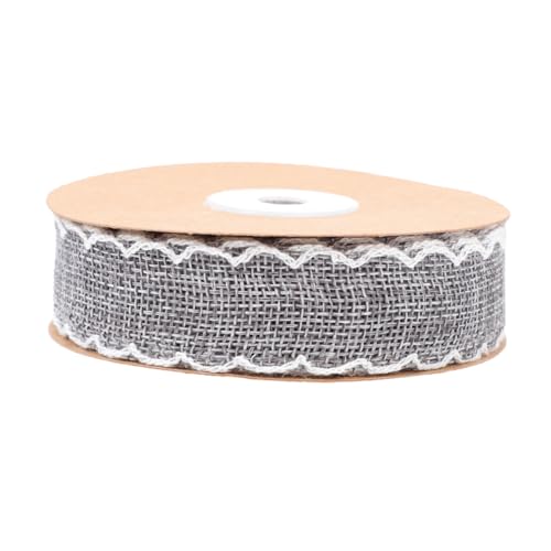 OHPHCALL Imitations Leinenband DIY Bastelband für Schleifenhaarspangen und Kopfschmuck Robustes Langlebiges Stoffband für Geschenkverpackung und Dekoration OHPHCALL Imitations Leinenband DIY Bastelband für Schleifenhaarspangen und Kopfschmuck Robustes Langlebiges Stoffband für Geschenkverpackung und Dekoration von OHPHCALL