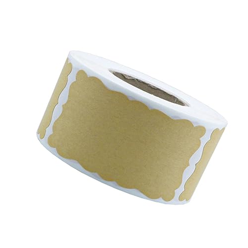 OHPHCALL Kraftpapier Verpackungsaufkleber Selbstklebend Geschenkaufkleber Backetiketten Blanko für Einladungen Hochzeit Geburtstag Versand Namensschild Beschriften OHPHCALL Kraftpapier Verpackungsaufkleber Selbstklebend Geschenkaufkleber Backetiketten Blanko für Einladungen Hochzeit Geburtstag Versand Namensschild Beschriften von OHPHCALL