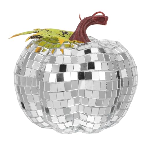 OHPHCALL Künstliche Kürbis-diskokugel: Reflektierende Kürbis-tischdekorationen Im 70er-Jahre-Stil, Disco-Party-Dekorationen Für Halloween, Sammlerstück, Herbstgeburtstag, OHPHCALL Künstliche Kürbis-diskokugel: Reflektierende Kürbis-tischdekorationen Im 70er-Jahre-Stil, Disco-Party-Dekorationen Für Halloween, Sammlerstück, Herbstgeburtstag, von OHPHCALL