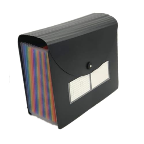 OHPHCALL Lagiger Tragbarer Rainbow Fächermappe Dokumentenorganizer mit Schnappverschluss Erweiterbar Leicht Bruchfest für Schule Büro Zuhause Multifunktional zur Papieraufbewahrung OHPHCALL Lagiger Tragbarer Rainbow Fächermappe Dokumentenorganizer mit Schnappverschluss Erweiterbar Leicht Bruchfest für Schule Büro Zuhause Multifunktional zur Papieraufbewahrung von OHPHCALL