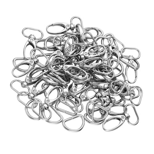 OHPHCALL Lobster Snap Hook aus Umweltfreundlichem Zinklegierung Langlebiger Karabinerhaken für Schmuckherstellung Armbänder Schlüsselanhänger DIY Zubehör Teiliges Drehbar Vielseitig OHPHCALL Lobster Snap Hook aus Umweltfreundlichem Zinklegierung Langlebiger Karabinerhaken für Schmuckherstellung Armbänder Schlüsselanhänger DIY Zubehör Teiliges Drehbar Vielseitig von OHPHCALL
