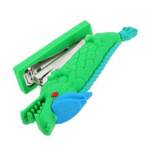 OHPHCALL Mini Handlicher Dragon Hefter Grün Kompakter Edelstahl Heftgerät Modernes Bürozubehör Tragbar und Langlebig für Studenten Büro und Zuhause OHPHCALL Mini Handlicher Dragon Hefter Grün Kompakter Edelstahl Heftgerät Modernes Bürozubehör Tragbar und Langlebig für Studenten Büro und Zuhause von OHPHCALL