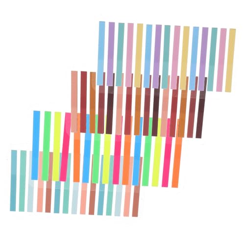 OHPHCALL Pet Transparente Haftmarker Farbige Haftnotizen für Lesen Portable Index Tabs mit Selbstklebenden Lesestreifen Praktische Lernhilfe für Schüler Vielseitige Seitenmarkierung OHPHCALL Pet Transparente Haftmarker Farbige Haftnotizen für Lesen Portable Index Tabs mit Selbstklebenden Lesestreifen Praktische Lernhilfe für Schüler Vielseitige Seitenmarkierung von OHPHCALL