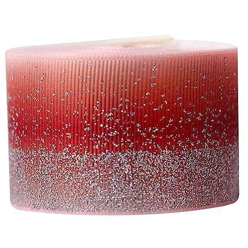OHPHCALL Ripsband für DIY Geschenkverpackung und Hochzeitsdekoration Rot Yards Rolle für Ballon und Blumenarrangements Einfach Zuschneidbar Schillerndes OHPHCALL Ripsband für DIY Geschenkverpackung und Hochzeitsdekoration Rot Yards Rolle für Ballon und Blumenarrangements Einfach Zuschneidbar Schillerndes von OHPHCALL