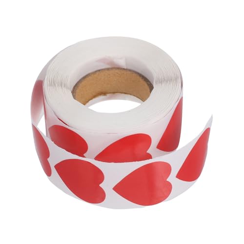 OHPHCALL Selbstklebende Herzförmige Aufkleber Rot Glossy Papier Etiketten Für DIY Geschenke Verpackung Umschläge Basteln Verschluss Sticker OHPHCALL Selbstklebende Herzförmige Aufkleber Rot Glossy Papier Etiketten Für DIY Geschenke Verpackung Umschläge Basteln Verschluss Sticker von OHPHCALL