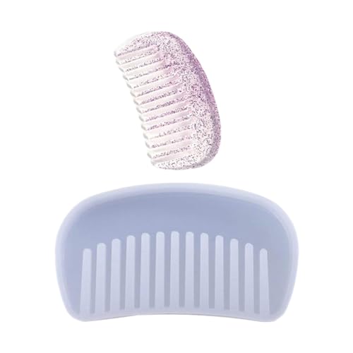 OHPHCALL Silikon Gießform Kamm Motiv Flexibel Langlebig Wiederverwendbar DIY Basteln Epoxidharz UV Resin Transparent zum Modellieren und Gießen für Individuelle Handarbeiten von OHPHCALL