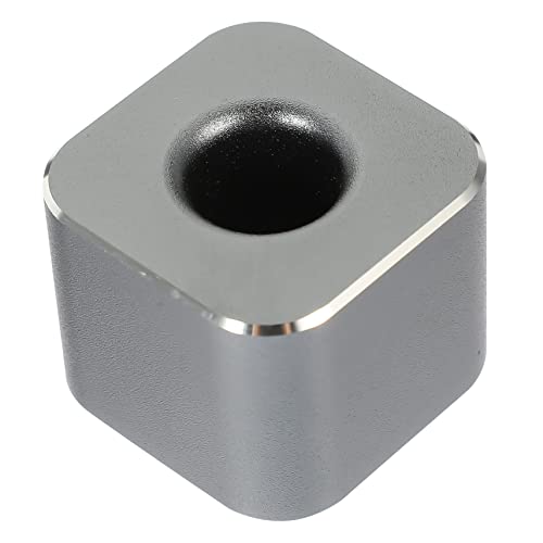 OHPHCALL Stiftebox Schreibtisch Stifthalter Mit Rundem Loch Moderner Grauer Stifteköcher Für Schreibtisch Ideal Für Zuhause Und Büro Einzelner Pen Holder Für Effiziente Stiftspeicherung Und von OHPHCALL