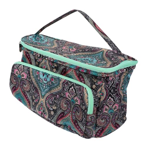 OHPHCALL Strickwerkzeug Aufbewahrungstasche Oxford Tragbarer Strick Organizer mit Reißverschluss Dekorative Garn für Häkelnadeln und Strickprojekte Langlebig OHPHCALL Strickwerkzeug Aufbewahrungstasche Oxford Tragbarer Strick Organizer mit Reißverschluss Dekorative Garn für Häkelnadeln und Strickprojekte Langlebig von OHPHCALL