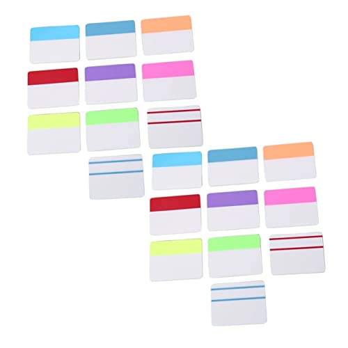 OHPHCALL Transparente Sticky Registerkarten für Bücher Selbstklebende Notizbuch Tabs Bunten Farben Markieren und Organisieren von Lesehinweisen und Dokumenten von OHPHCALL