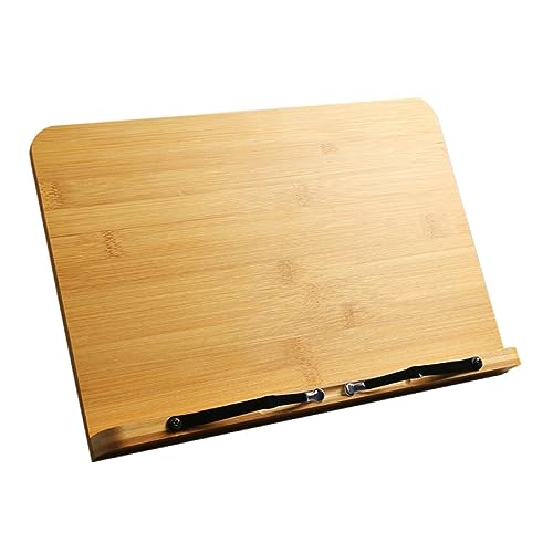 OHPHCALL Verstellbarer Buchständer aus Hochwertigem Holz Multifunktionaler Desktop Leseständer und Zeichenbrett Klappbar Ergonomisch Geneigt für Musiknoten Bücher und Zeichnungen OHPHCALL Verstellbarer Buchständer aus Hochwertigem Holz Multifunktionaler Desktop Leseständer und Zeichenbrett Klappbar Ergonomisch Geneigt für Musiknoten Bücher und Zeichnungen von OHPHCALL