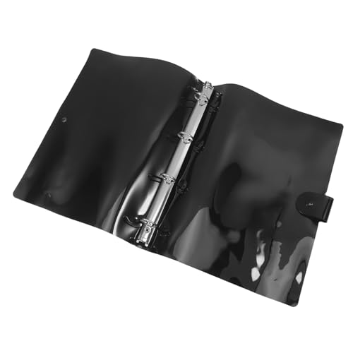 OHPHCALL Weicher Pvc-planer-binder-umschlag, 4-loch-schutz Für Loseblatt-notizbücher Mit Druckknopfverschluss Für Effizientes Planen Und Notizenmachen von OHPHCALL