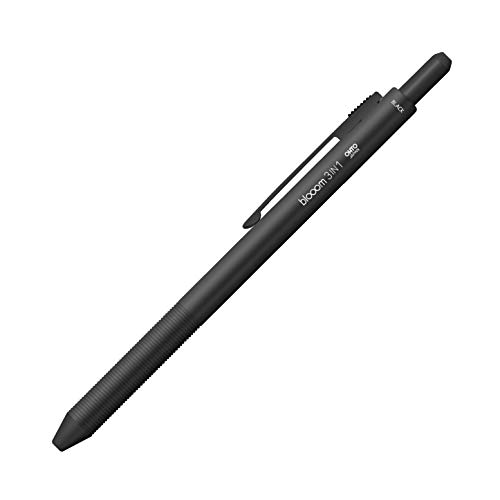 Ohto Blooom 3-in-1-Kugelschreiber, 2 Farben, 0,7 mm + 0,5 mm Bleistift, eisengrau von OHTO