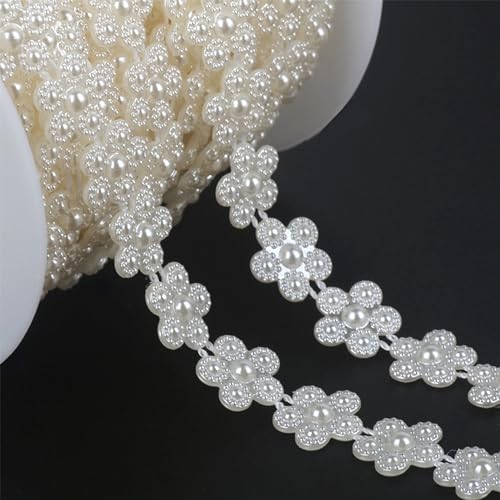 OHYER 6 Meter Zierband Borten Bänder Blumenband Dekoband Spitzen Spitzenborte Rolle mit Weisse Spitzen Florale Spitzenborte Blumen Spitzenband Hochzeit Craft Nähen Perlenkette diy Schmuck Zubehör OHYER 6 Meter Zierband Borten Bänder Blumenband Dekoband Spitzen Spitzenborte Rolle mit Weisse Spitzen Florale Spitzenborte Blumen Spitzenband Hochzeit Craft Nähen Perlenkette diy Schmuck Zubehör von OHYER