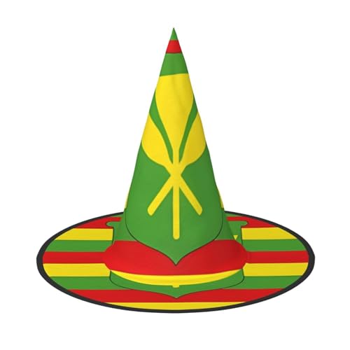 OIBNKCN Halloween-Hut mit Hawaii-Flagge, Hexenhut, perfekt für Frauen, Männer, Hexenhut, Dekoration zum Aufhängen und für Partys OIBNKCN Halloween-Hut mit Hawaii-Flagge, Hexenhut, perfekt für Frauen, Männer, Hexenhut, Dekoration zum Aufhängen und für Partys von OIBNKCN