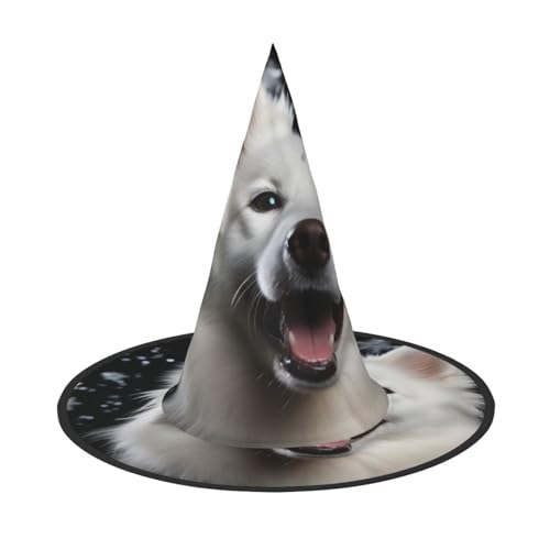OIBNKCN Hunde im Dunkeln. Halloween-Hut Hexenhut – perfekt für Frauen, Männer, Hexenhut, Dekoration zum Aufhängen und für Partys OIBNKCN Hunde im Dunkeln. Halloween-Hut Hexenhut – perfekt für Frauen, Männer, Hexenhut, Dekoration zum Aufhängen und für Partys von OIBNKCN