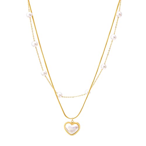 OIFAODAO, 316L Edelstahl Mehrschicht 2in1 Quadratischer schwarzer Stein Anhänger Halskette for Frauen Mädchen Kette Schmuck Geschenk,Damenkette OIFAODAO, 316L Edelstahl Mehrschicht 2in1 Quadratischer schwarzer Stein Anhänger Halskette for Frauen Mädchen Kette Schmuck Geschenk,Damenkette von OIFAODAO