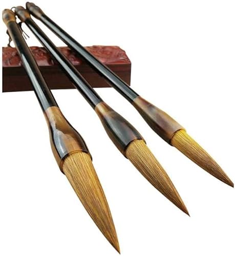 OIFAODAO, Chinesischer Kalligraphiepinsel, Zeichenpinsel-Set, Größe 7 Stück, Ziegenhaar,Chinesische Pinsel OIFAODAO, Chinesischer Kalligraphiepinsel, Zeichenpinsel-Set, Größe 7 Stück, Ziegenhaar,Chinesische Pinsel von OIFAODAO