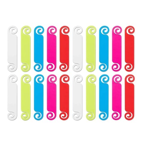 Kabeletikett, Kabelmarkierungsaufkleber, wasserdichte Netzwerkkabelanhänger, Organisieren und Identifizieren von Kabeln(20 Piece Set) von OJIJO