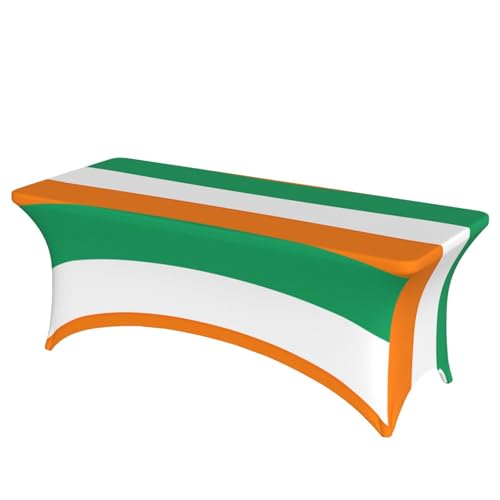 Tischdecke mit Flagge der Elfenbeinküste aus Polyester, rechteckige Tischdecke für Küche, Esstisch, Dekoration Tischdecke mit Flagge der Elfenbeinküste aus Polyester, rechteckige Tischdecke für Küche, Esstisch, Dekoration von OKFSTY